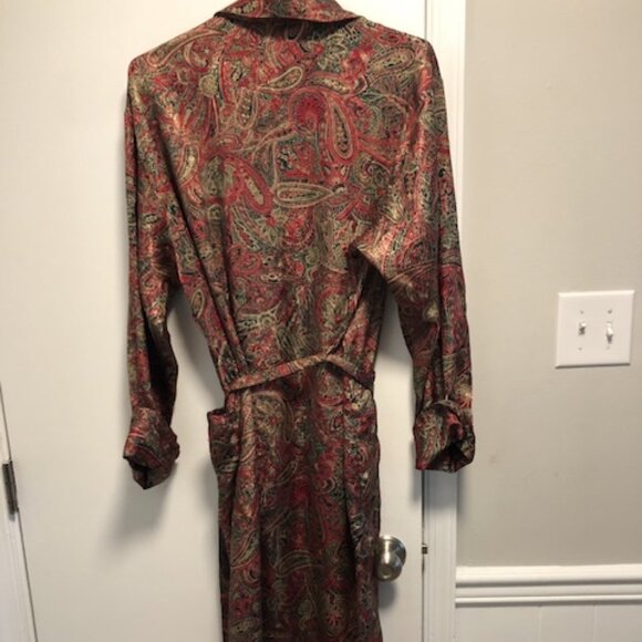 Victoria Secret Paisley Robe - Picture 2 of 4